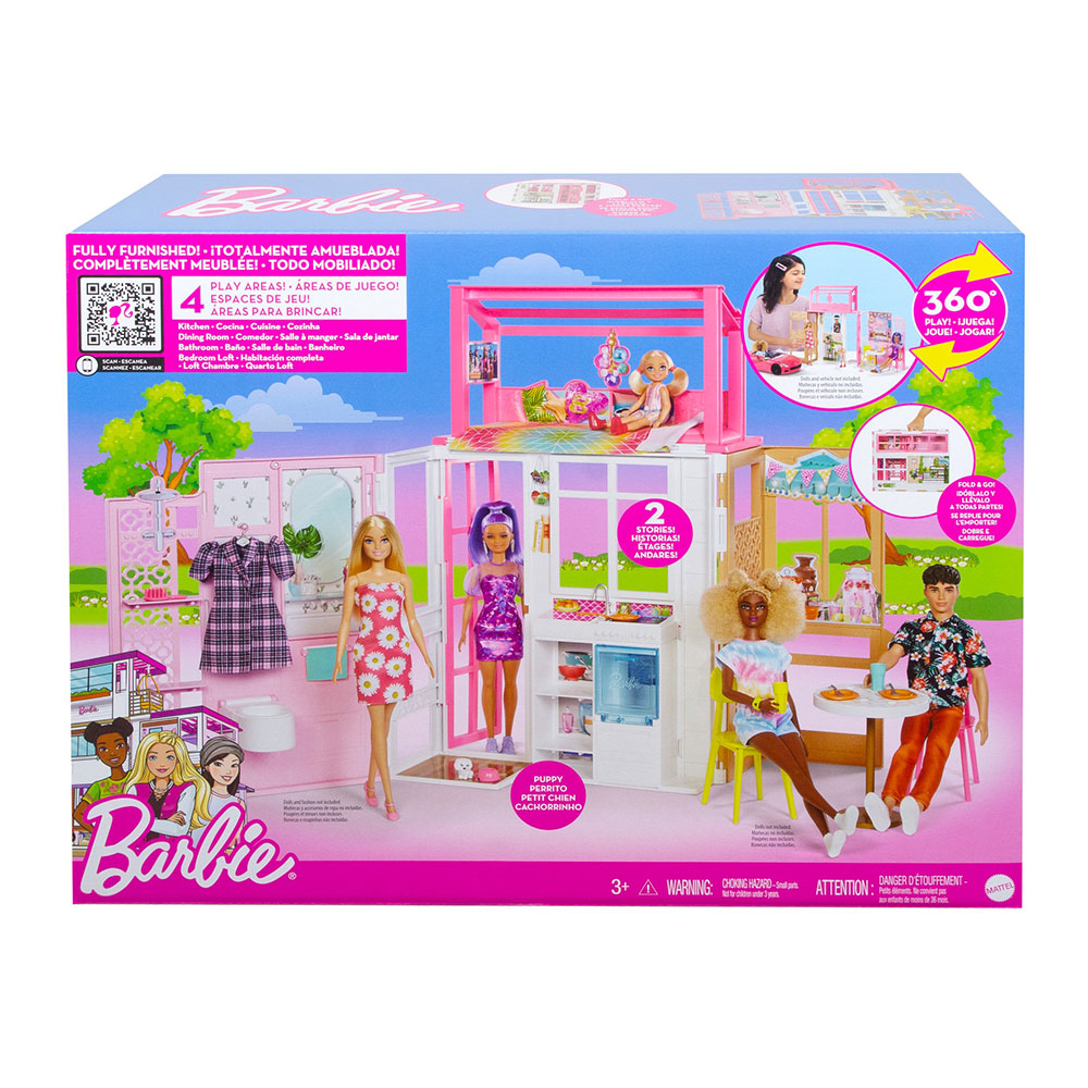 Barbie'nin Taşınabilir Portatif Evi