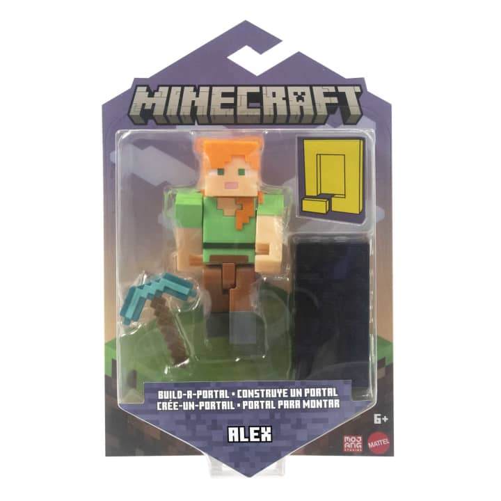 Minecraft Alex Aksesuarlı Figür