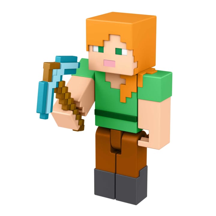 Minecraft Alex Aksesuarlı Figür