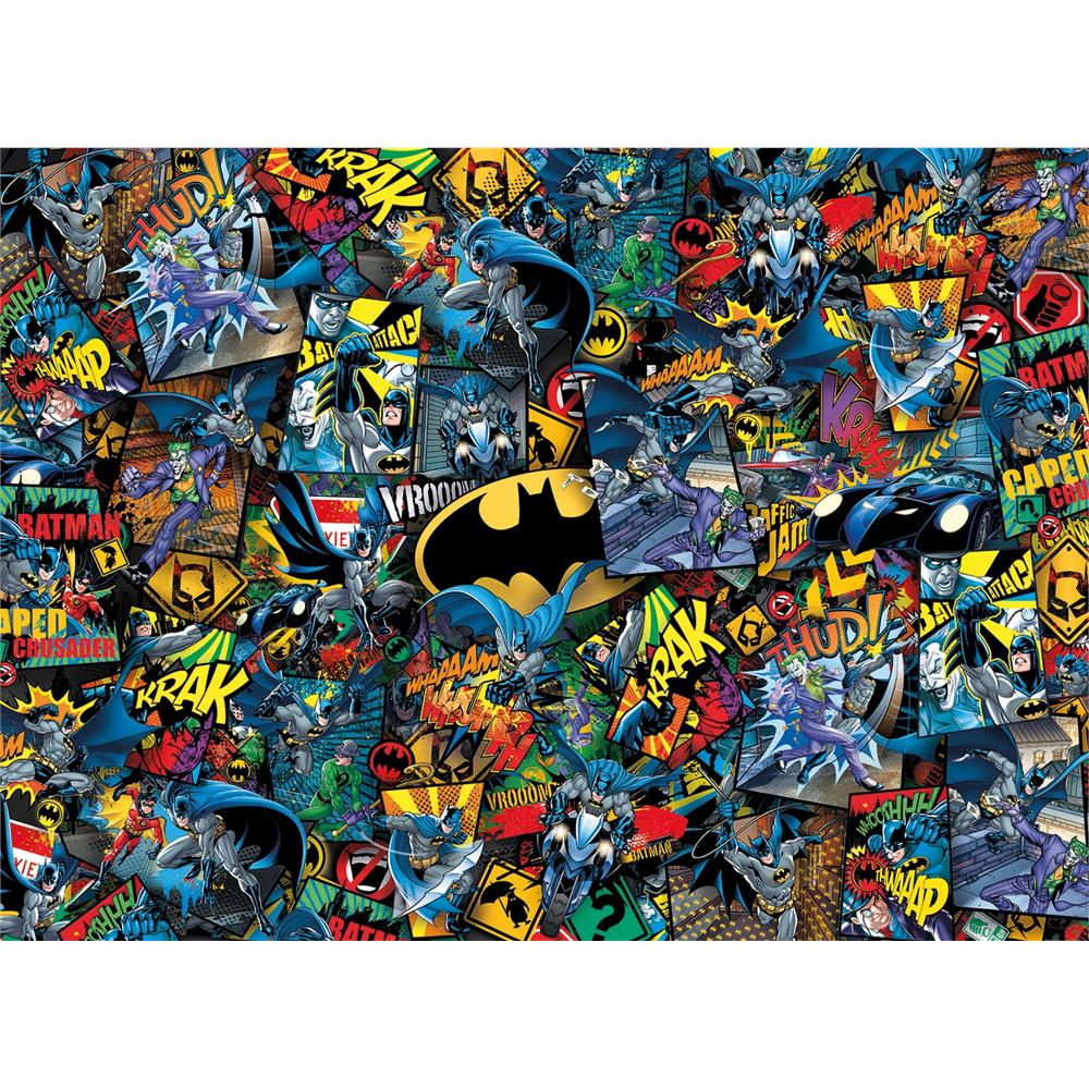 Clementoni 1000 Parça Batman Impossible Yetişkin Puzzle