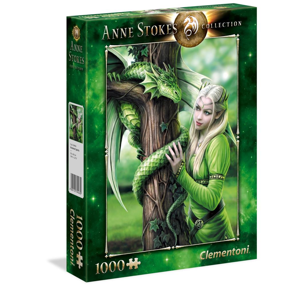 Clementoni 1000 Parça Anne Stokes Collection Kindred Spirits Yeti