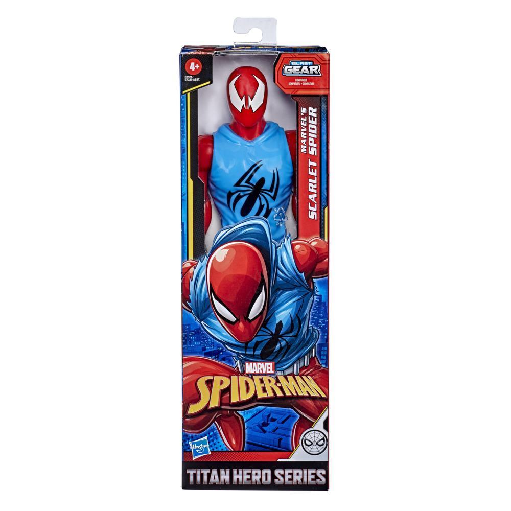 Spider-Man Titan Hero Series Scarlet Spider Figür
