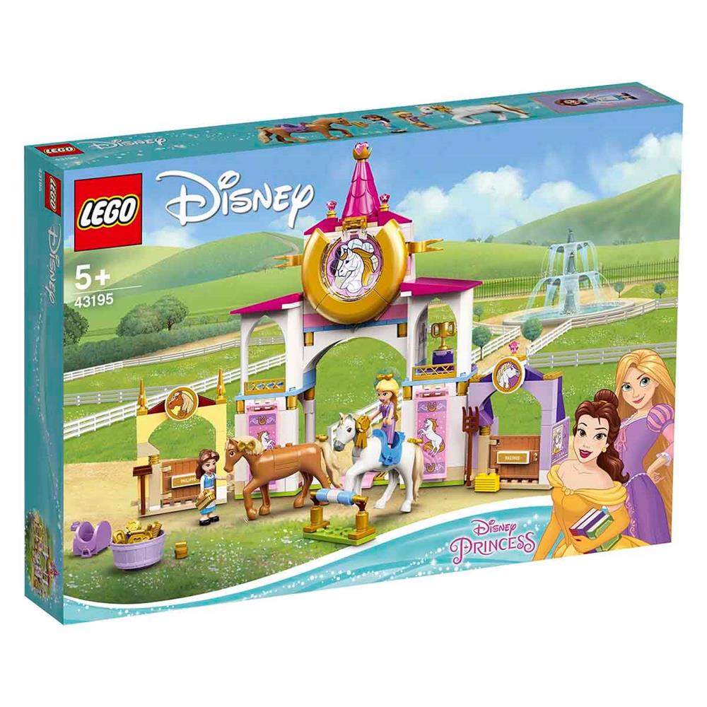 Lego Disney Belle ve Rapunzel'in Kraliyet Ahırları 43195