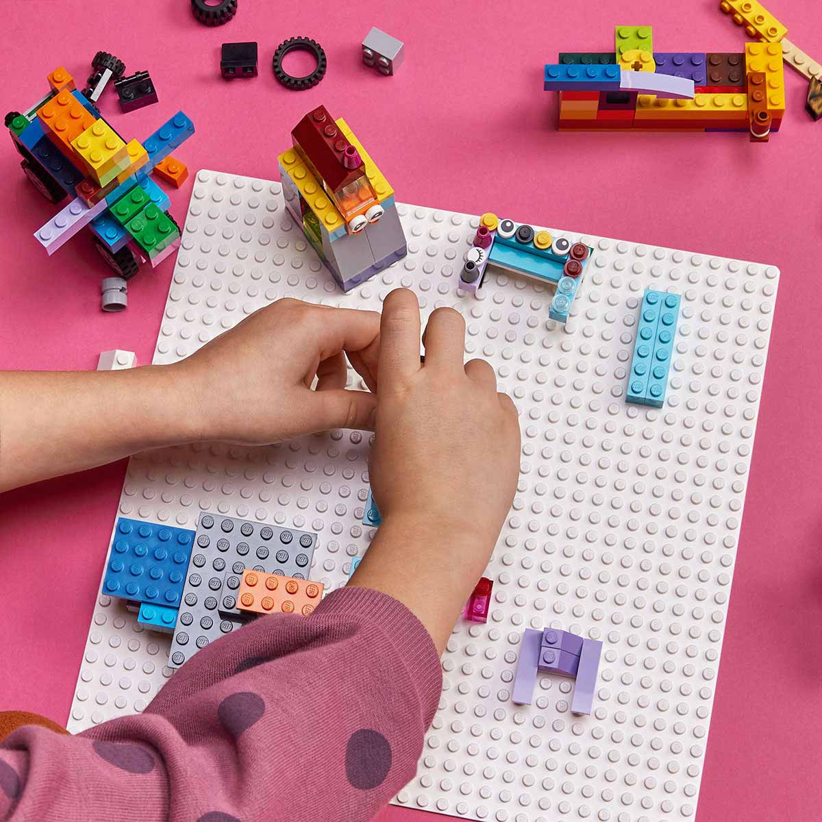 Lego Classic Beyaz Plaka 11026