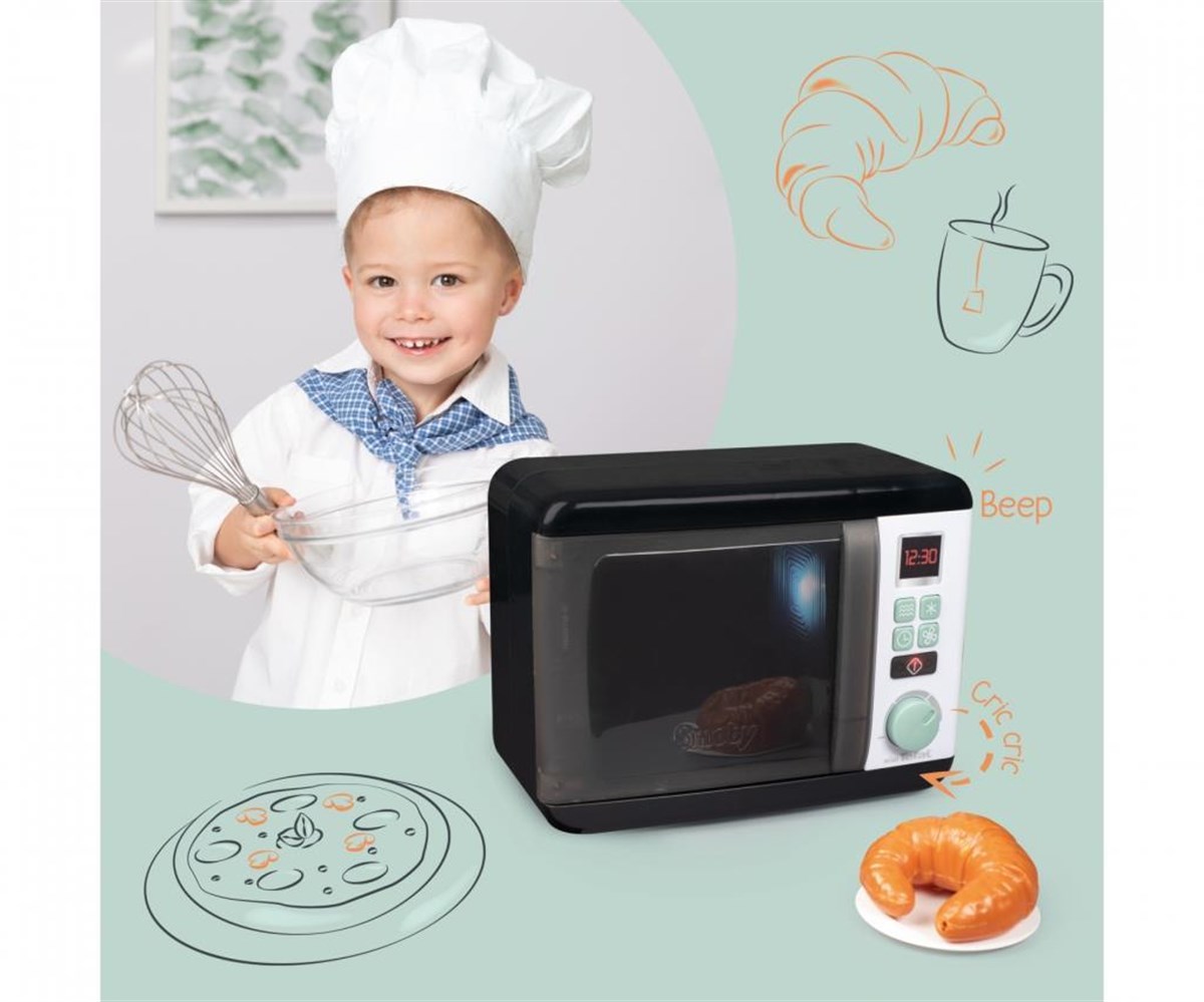 Smoby Tefal Oyuncak Elektronik Mikrodalga Fırın