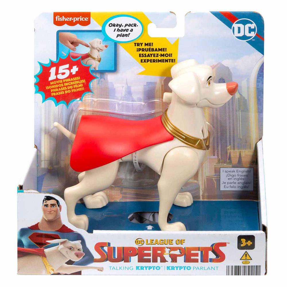 DC League of Super Pets Sesli Figürler - Havlayan Krypto