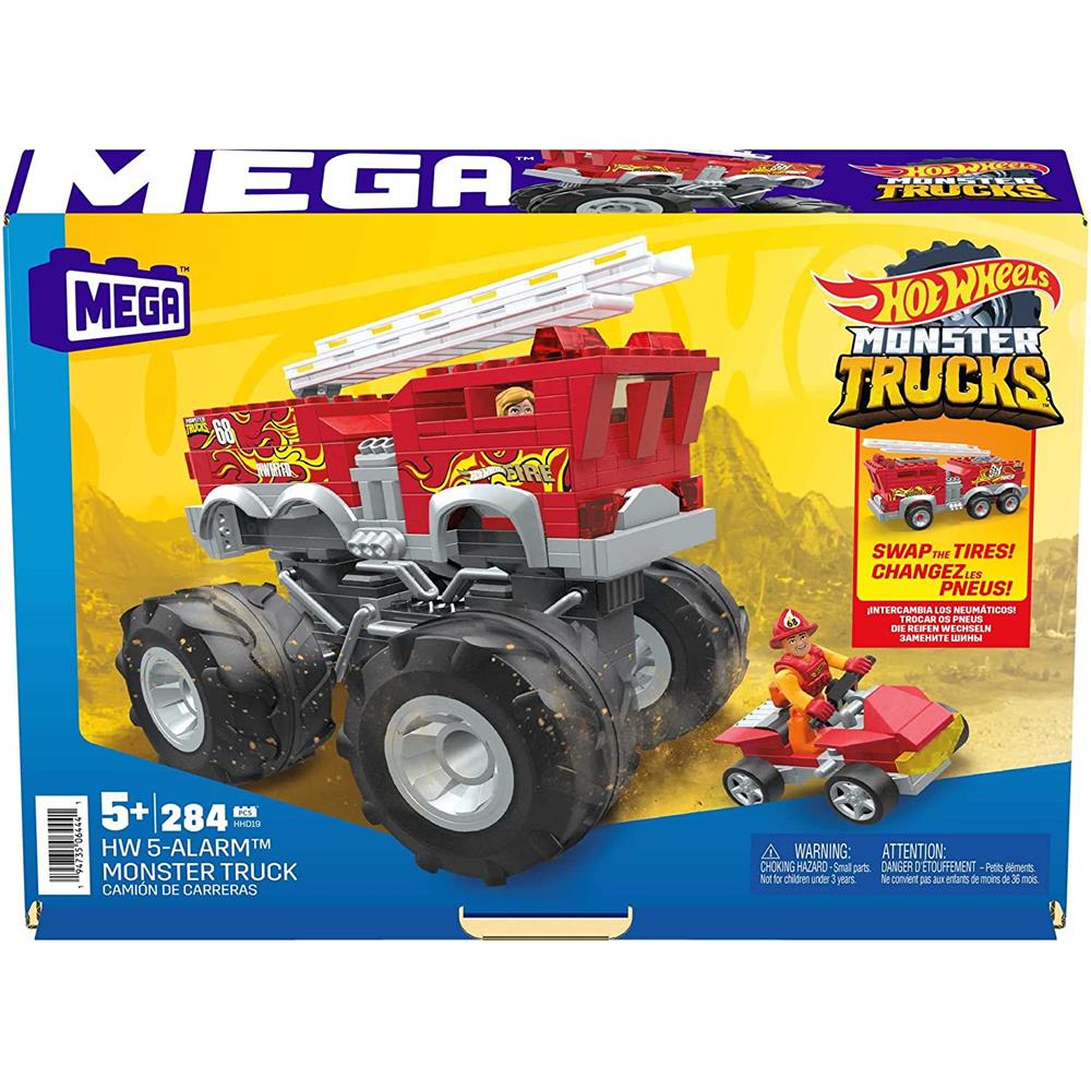 Mega Hot Wheels 5-Alarm Monster Truck İtfaiye Aracı