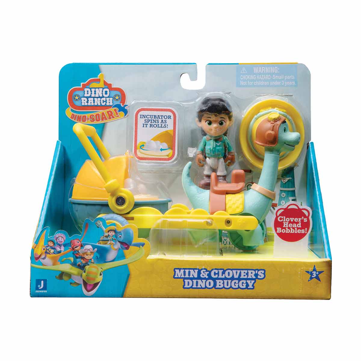 Dino Ranch Delüks Araç - Min ve Clover