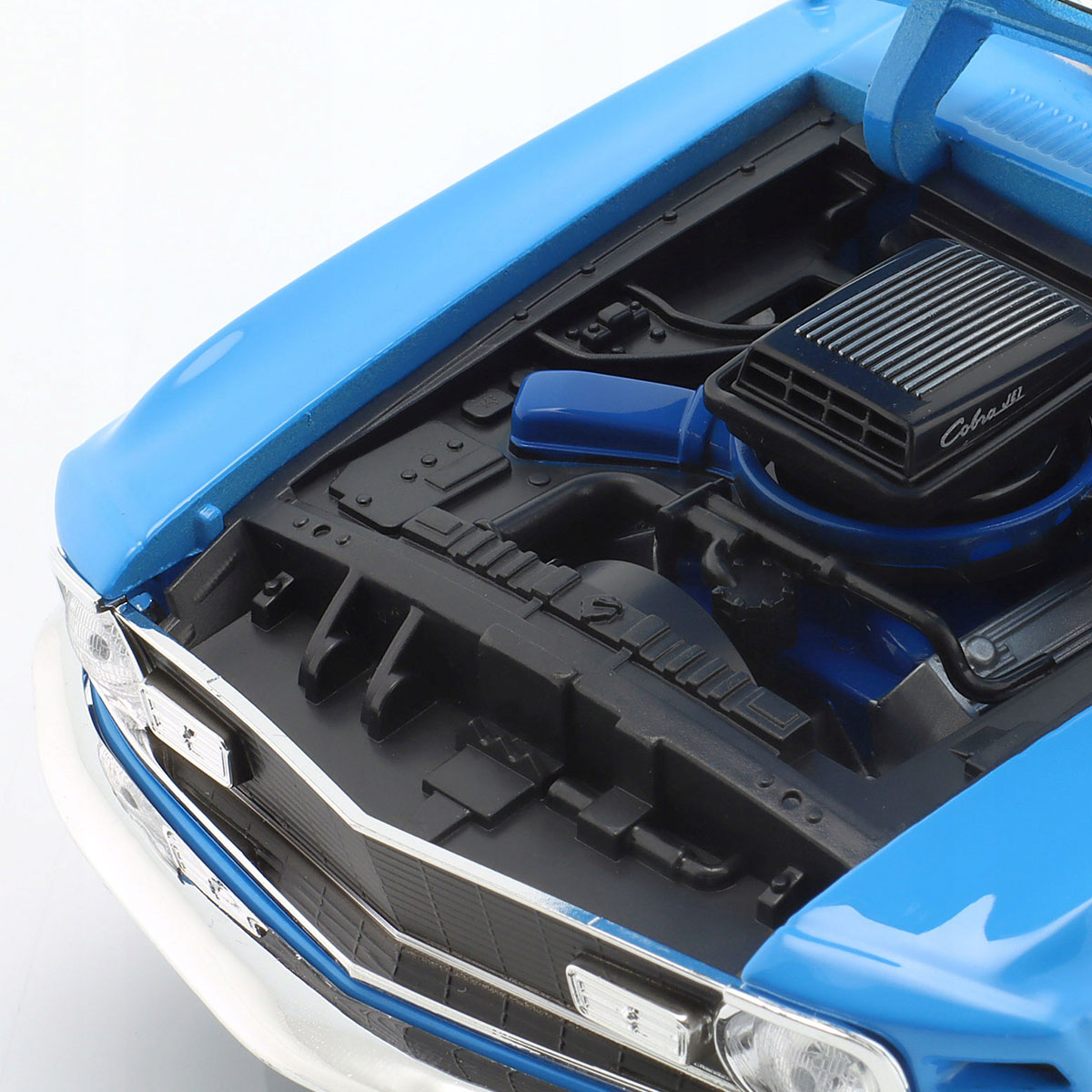 Maisto 1/18 1970 Ford Mustang Mach 1 - Mavi