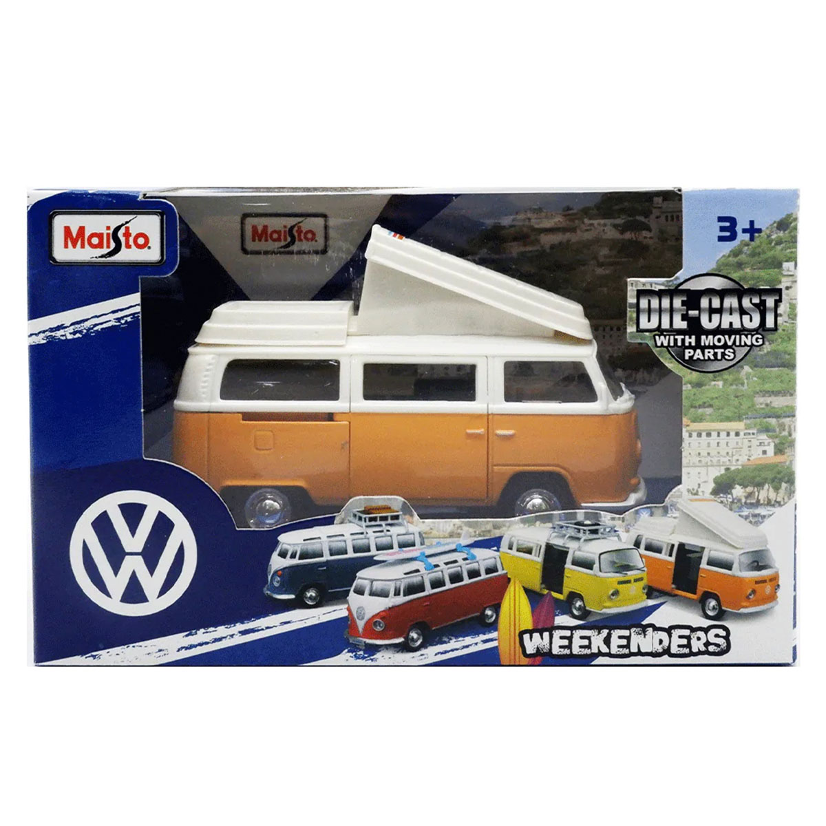 Maisto Weekenders Volkswagen Araçlar 10 cm - Turuncu