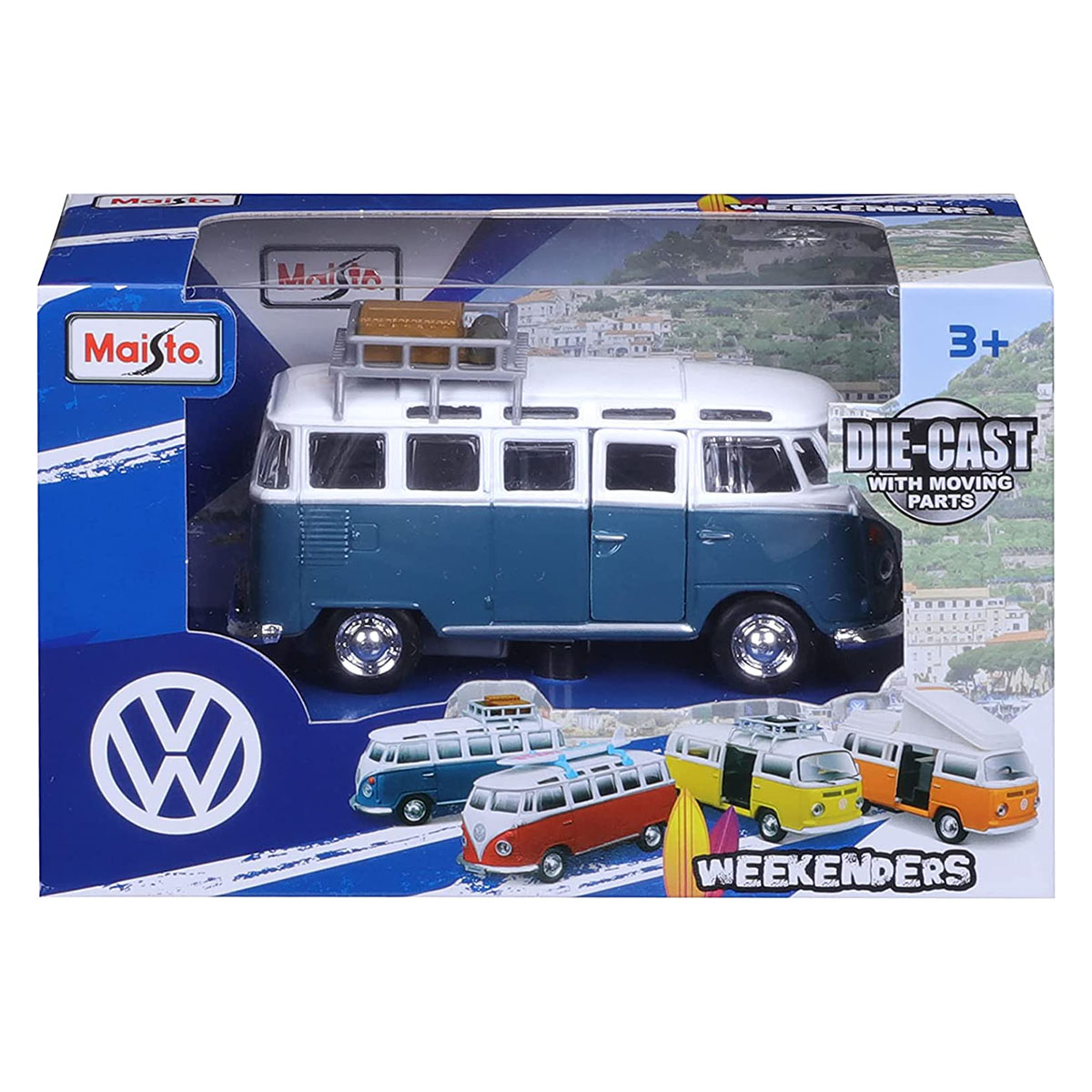 Maisto Weekenders Volkswagen Araçlar 10 cm - Mavi