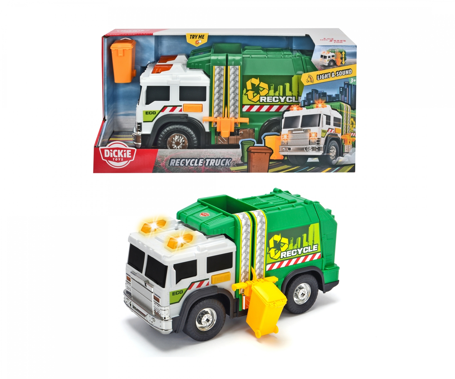 Dickie Geri Dönüşüm Kamyonu 30 cm.