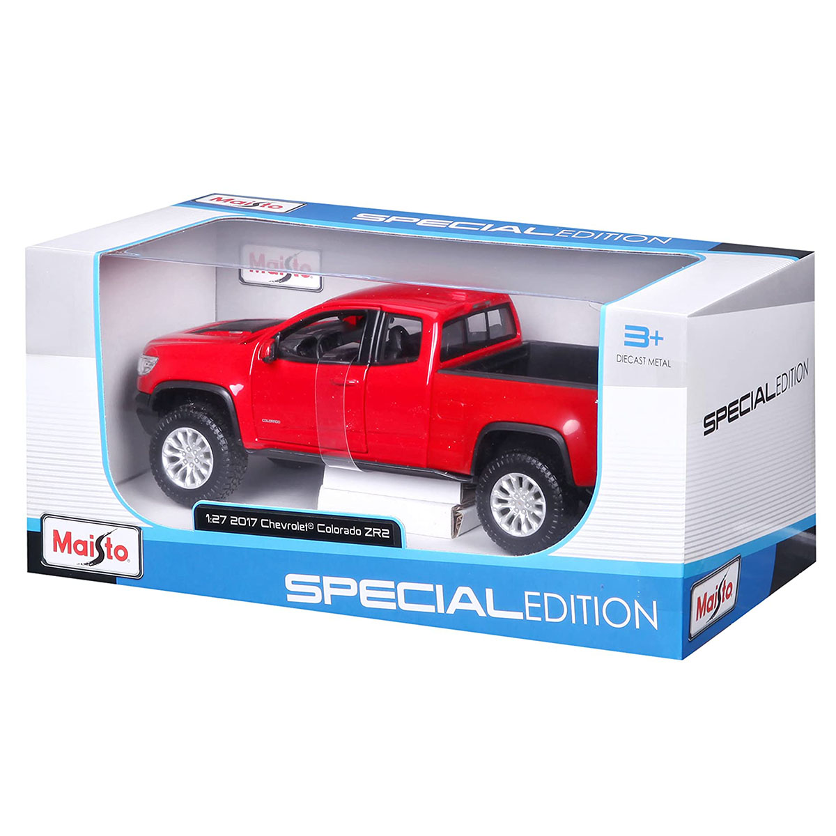 Maisto 1/27 2017 Chevrolet Colorado ZR2 - Kırmızı