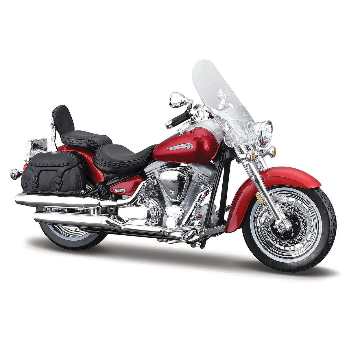 Yamaha 1/18 2001 Road Star Silverado Model Motosiklet
