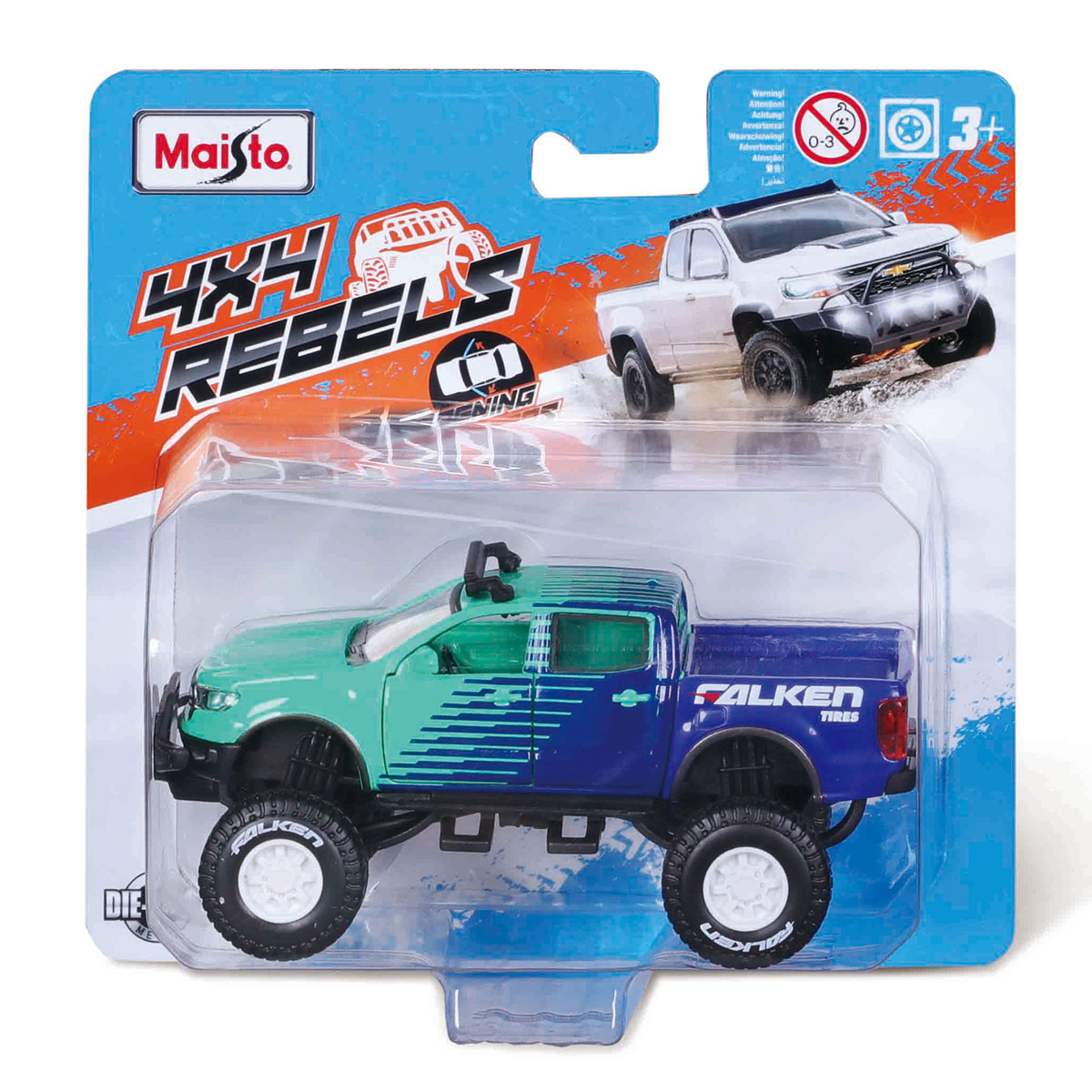 Maisto Fresh Metal 4X4 Rebels Araçlar Model 8