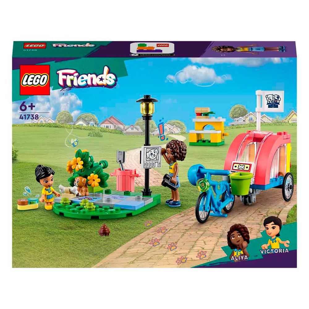 LEGO Friends Köpek Kurtarma Bisikleti 41738