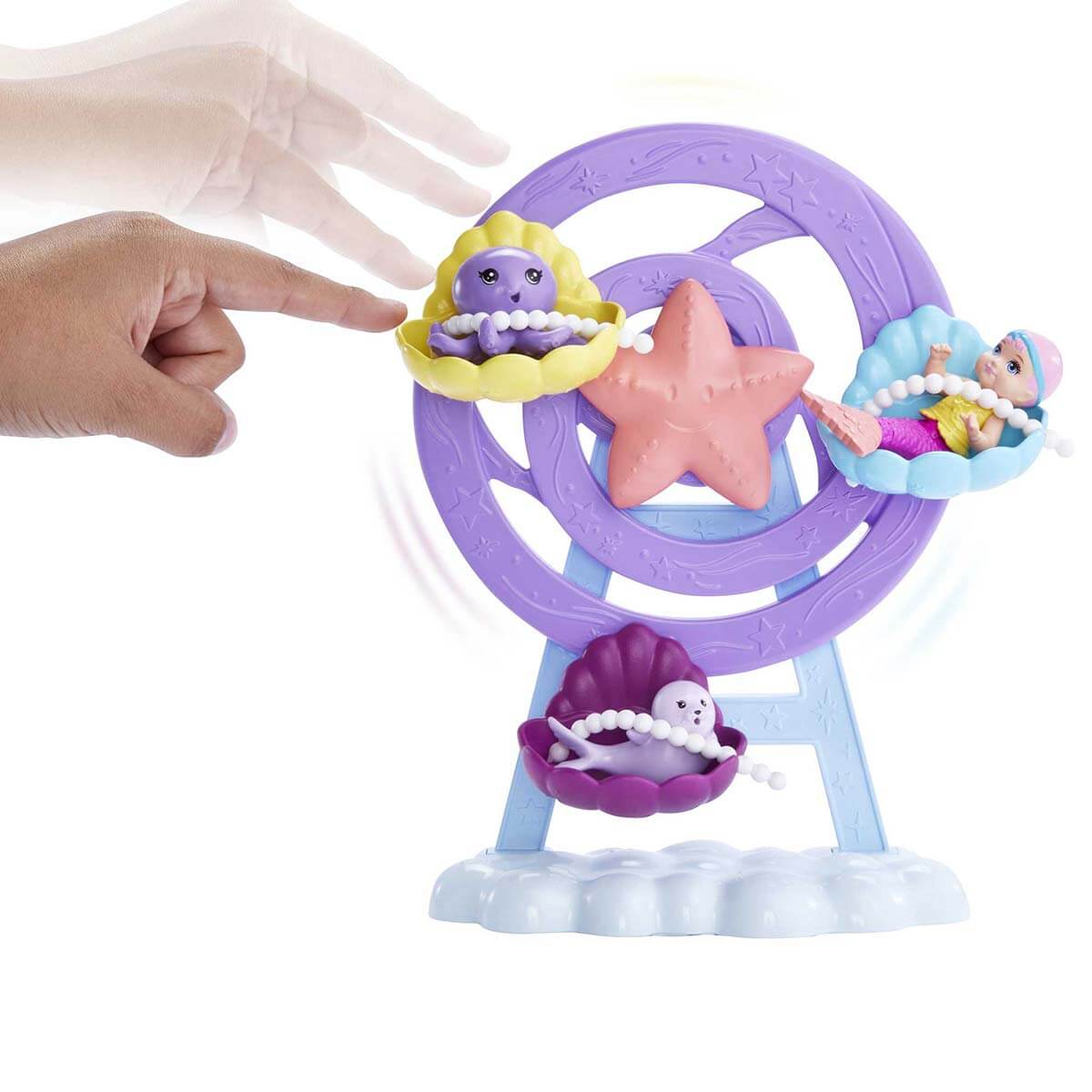 Barbie Dreamtopia Denizkızı Bebek ve Çocuk Oyun Alanı HLC30