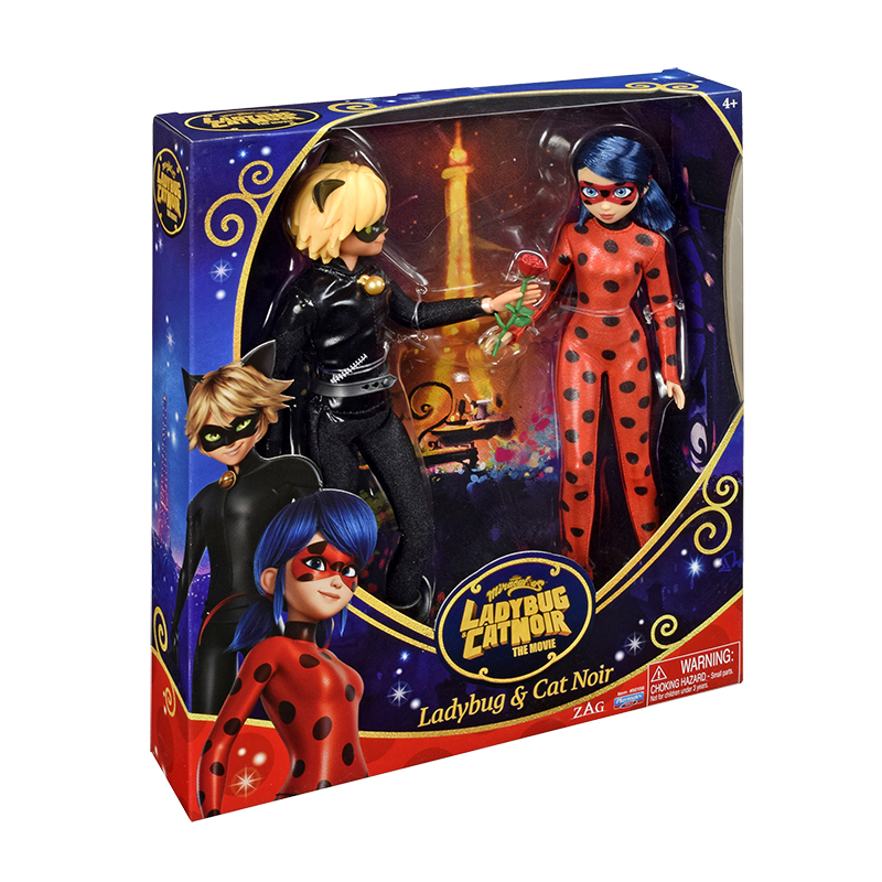 Miraculous Movie Uğur Böceği ile Kara Kedi Bebekler 2'li