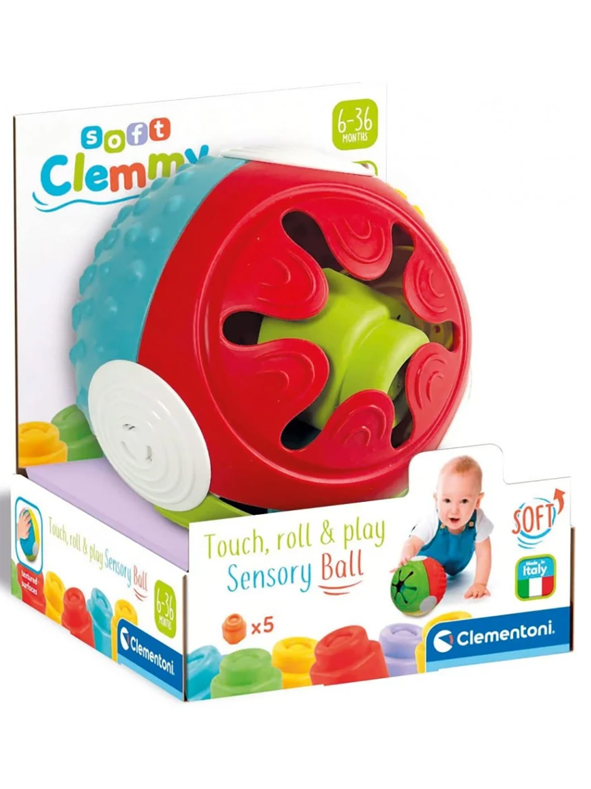 Soft Clemmy Yumuşak Blok Duyusal Top