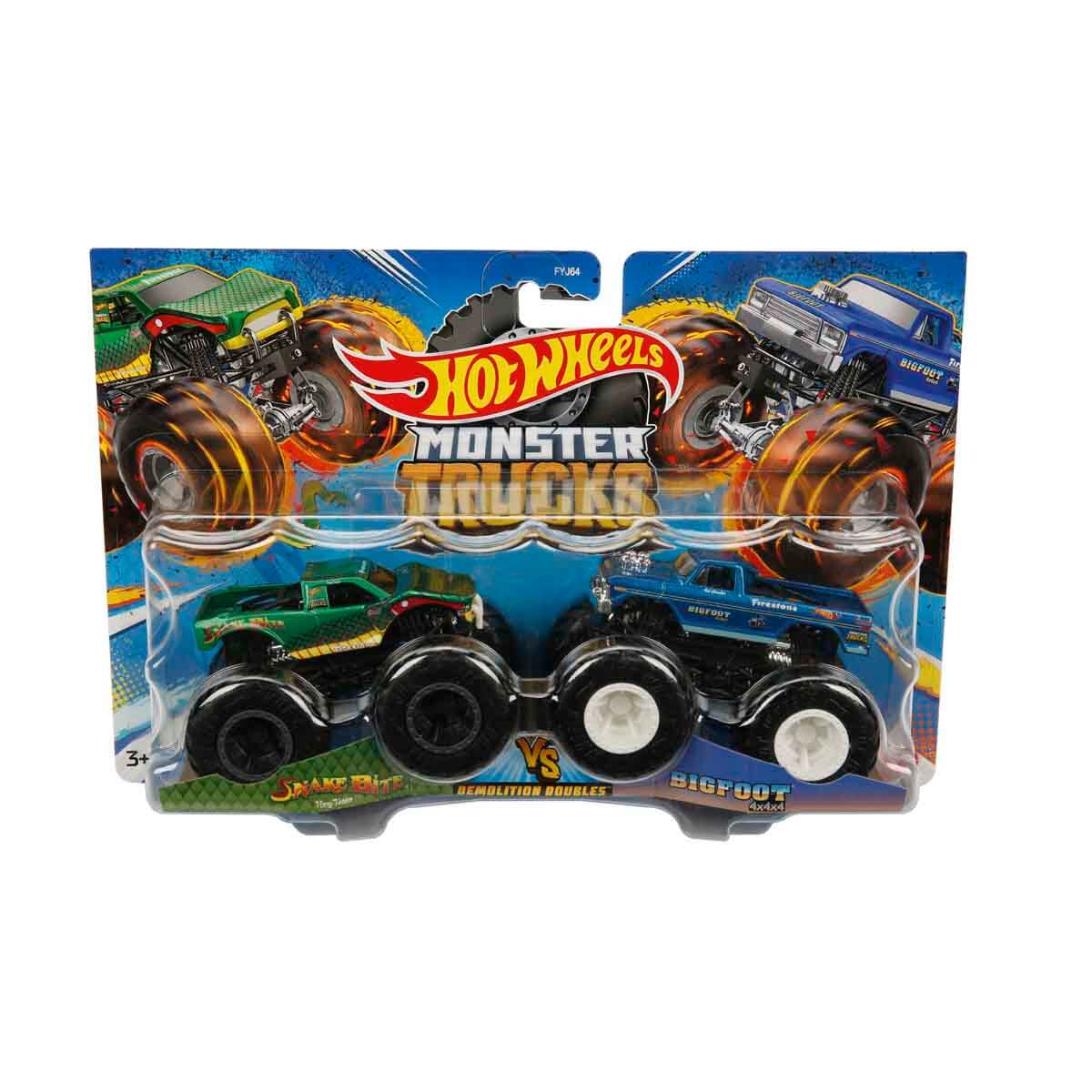 Hot Wheels Monster Trucks Güçlü İkili 1:64 Arabalar HLT68