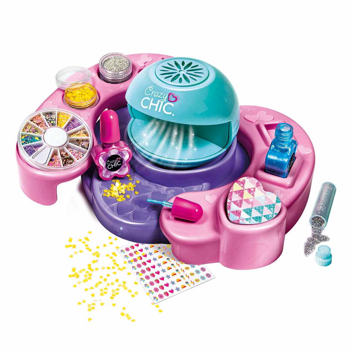 Crazy Chic Havalı Tırnak Tasarımları