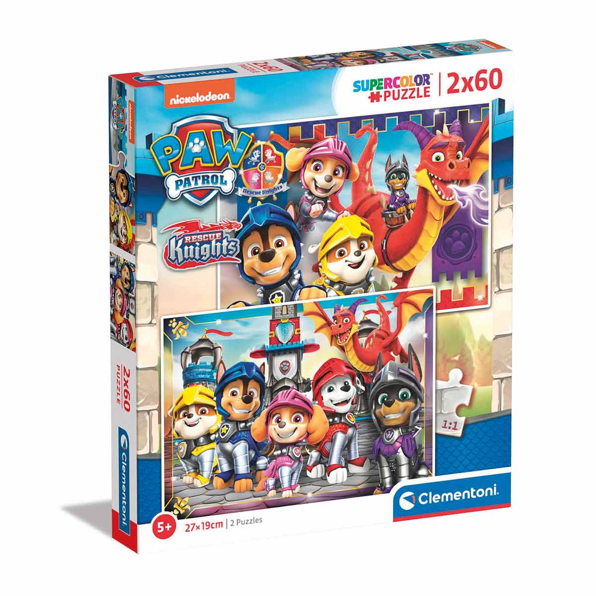 Clementoni Puzzle 2x60 Parça - Paw Patrol 21621