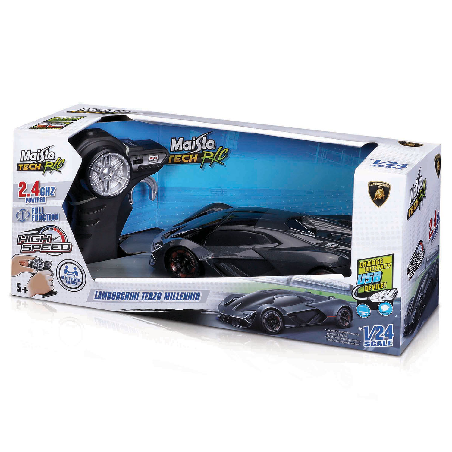 Lamborghini Terzo Millennio Uzaktan Kumandalı Araba 1/24