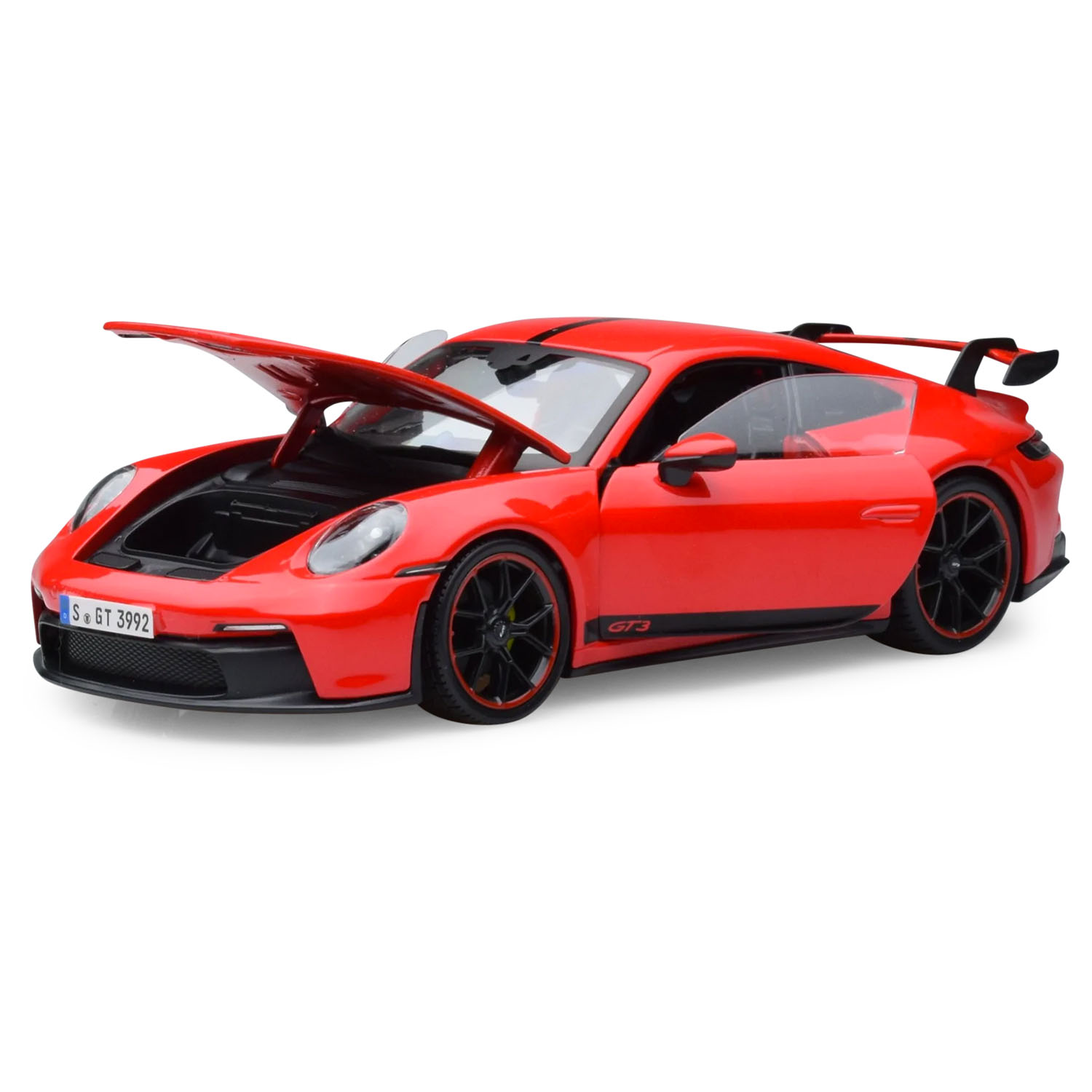 Porsche 911 GT3 Model Araba 1/18 - Kırmızı