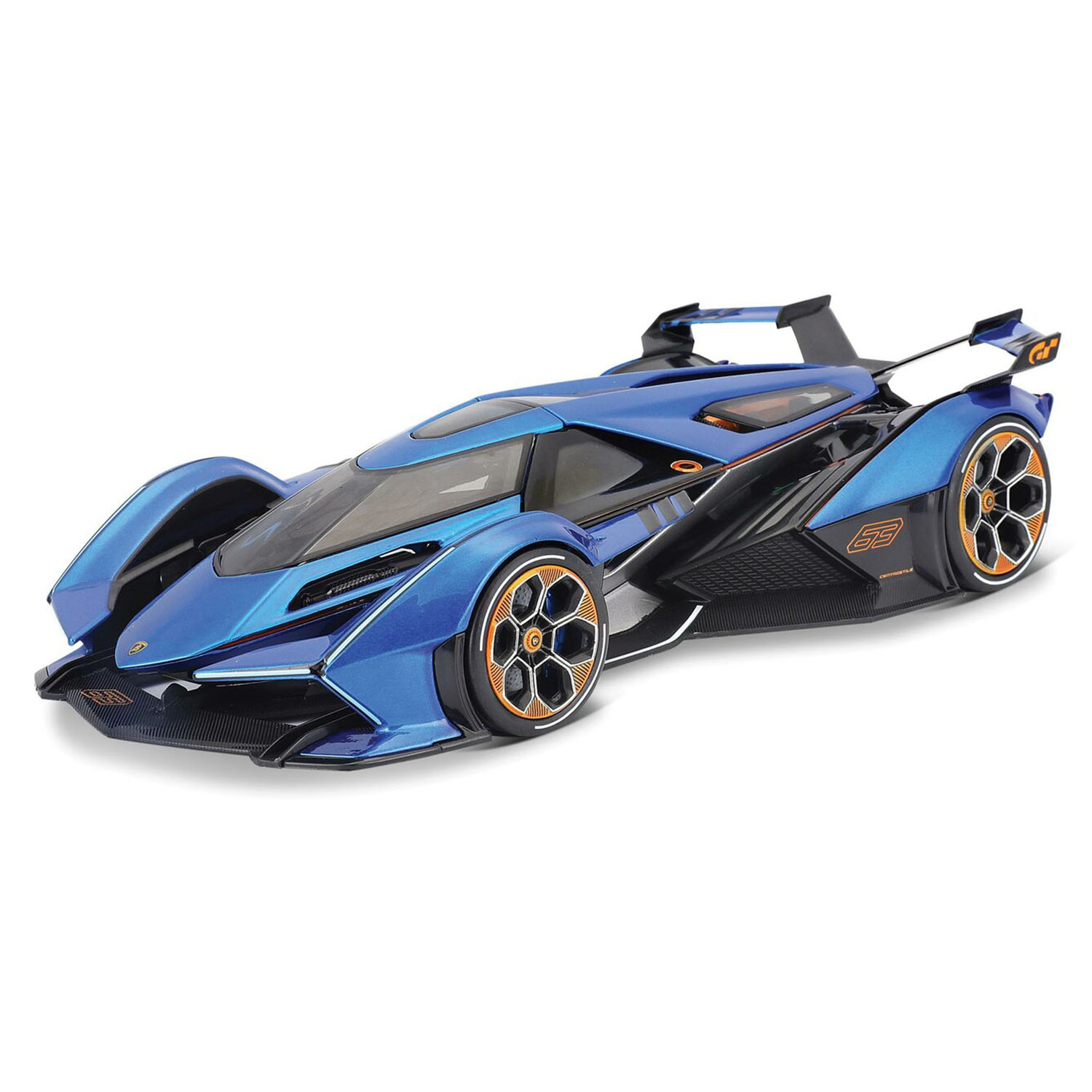 Lamborghini V12 Vision Gran Turismo Model Araba 1/18 - Mavi