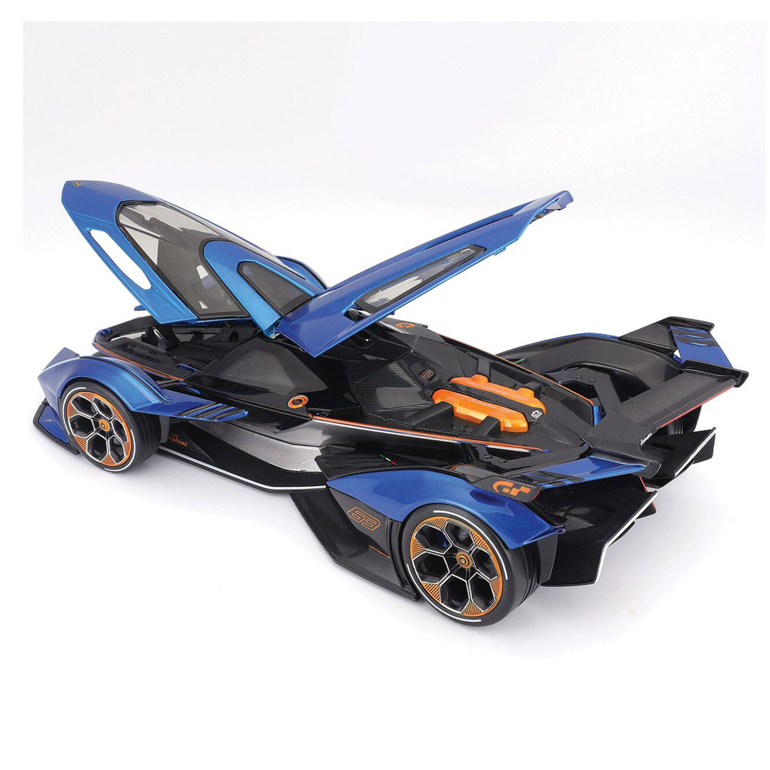 Lamborghini V12 Vision Gran Turismo Model Araba 1/18 - Mavi