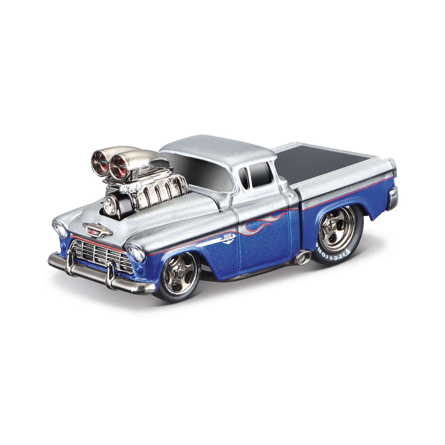 Muscle Machines 02 - 1955 Chevrolet Cameo Pickup Model Araba 1/64