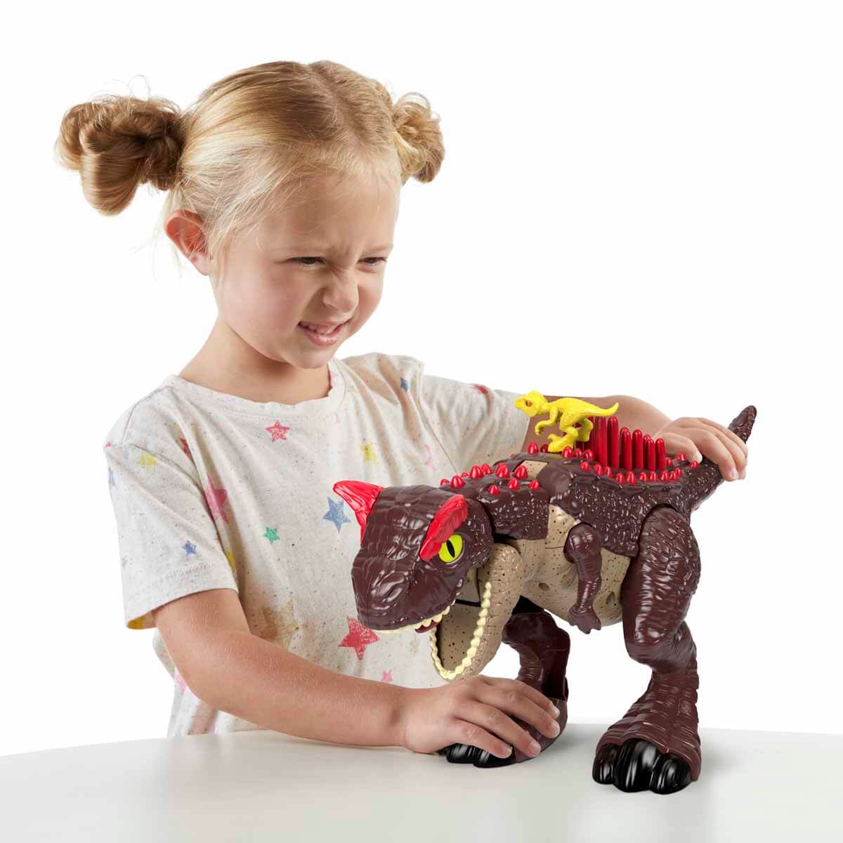 Imaginext Jurassic World Spike Strike Carnotaurus HML42