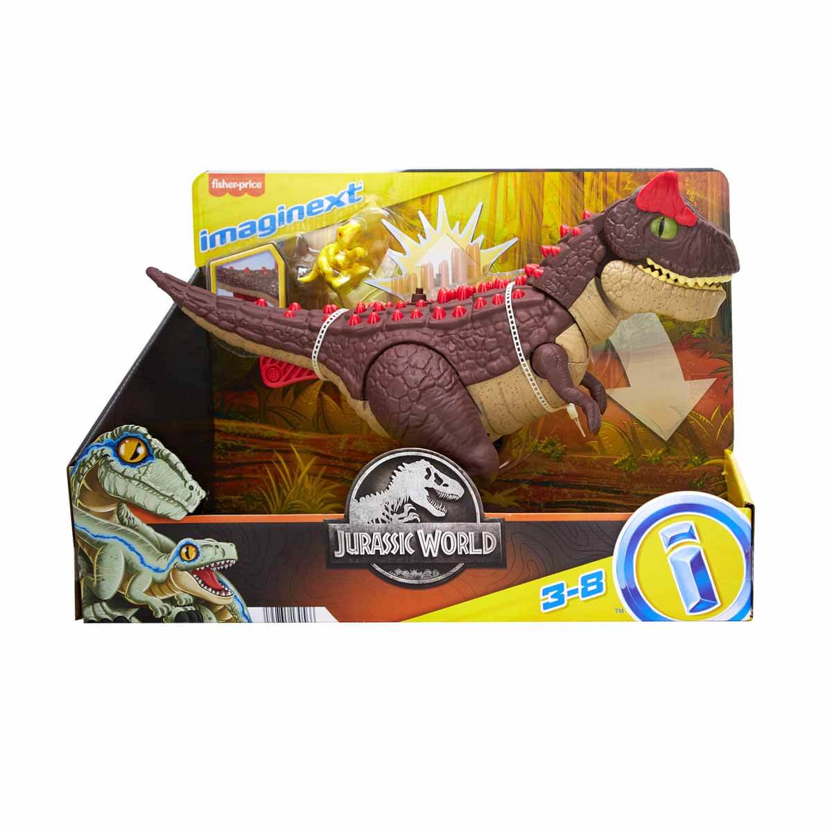 Imaginext Jurassic World Spike Strike Carnotaurus HML42