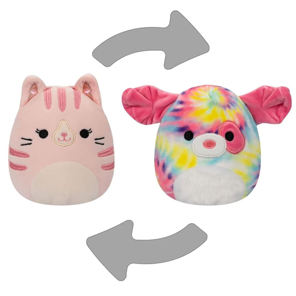Squishmallows Flip-A-Mallows Laura & Shena 13 cm
