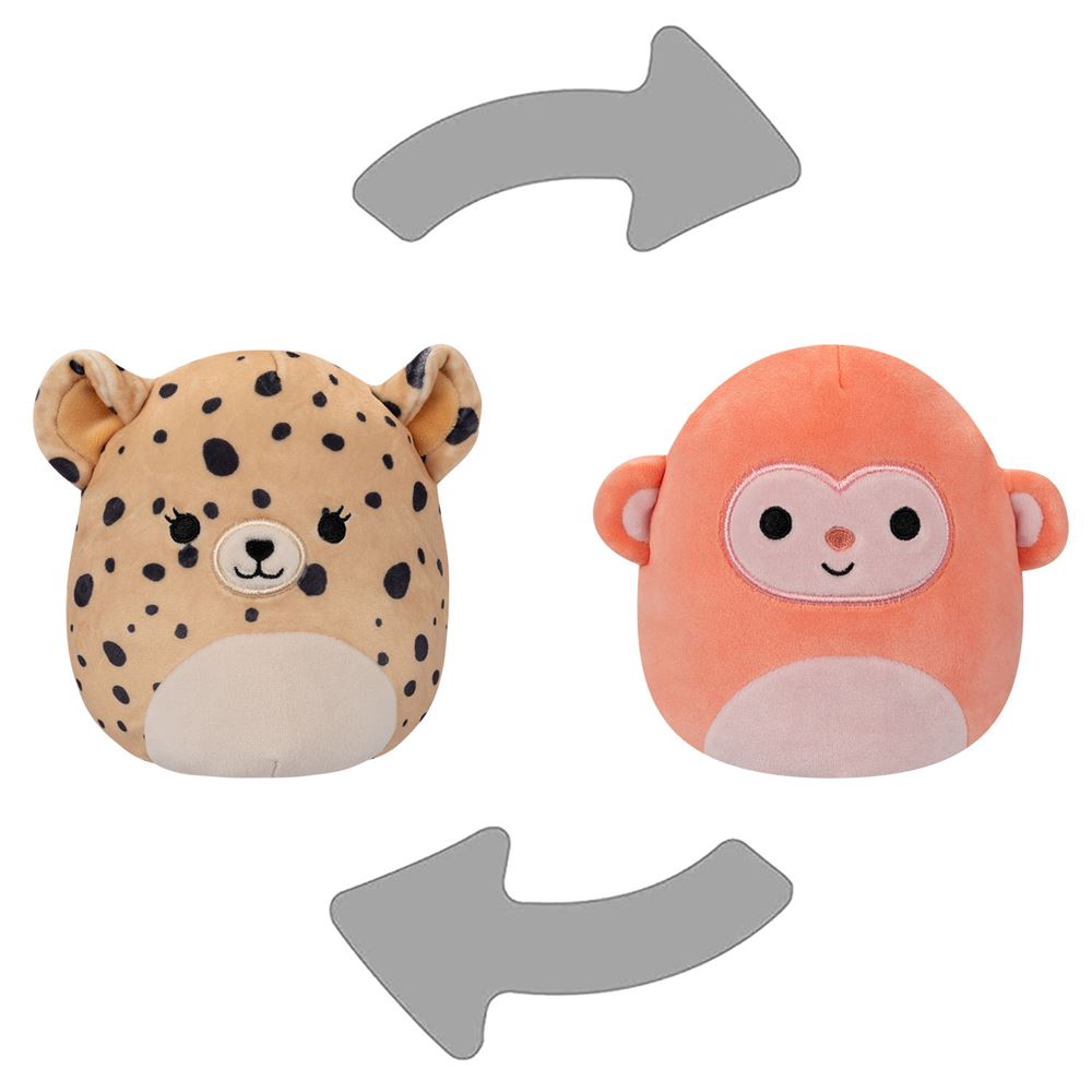 Squishmallows Flip-A-Mallows Lexie & Elton 13 cm