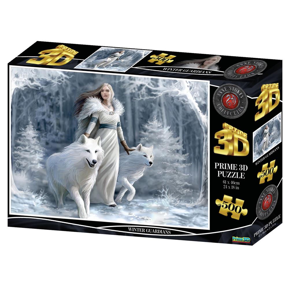Prime 3D - Winter Guardians 500 Parça Yetişkin Puzzle 10141