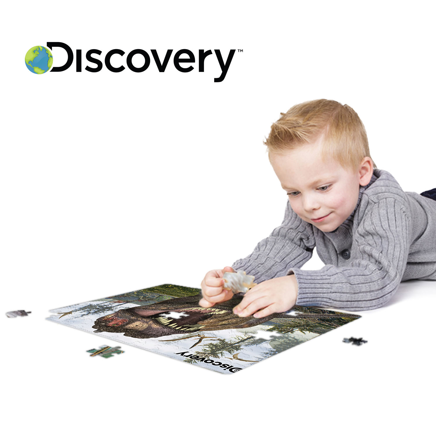 Prime 3D - Tyrannosaurus Rex 100 Parça Puzzle ve Figür Set 15547
