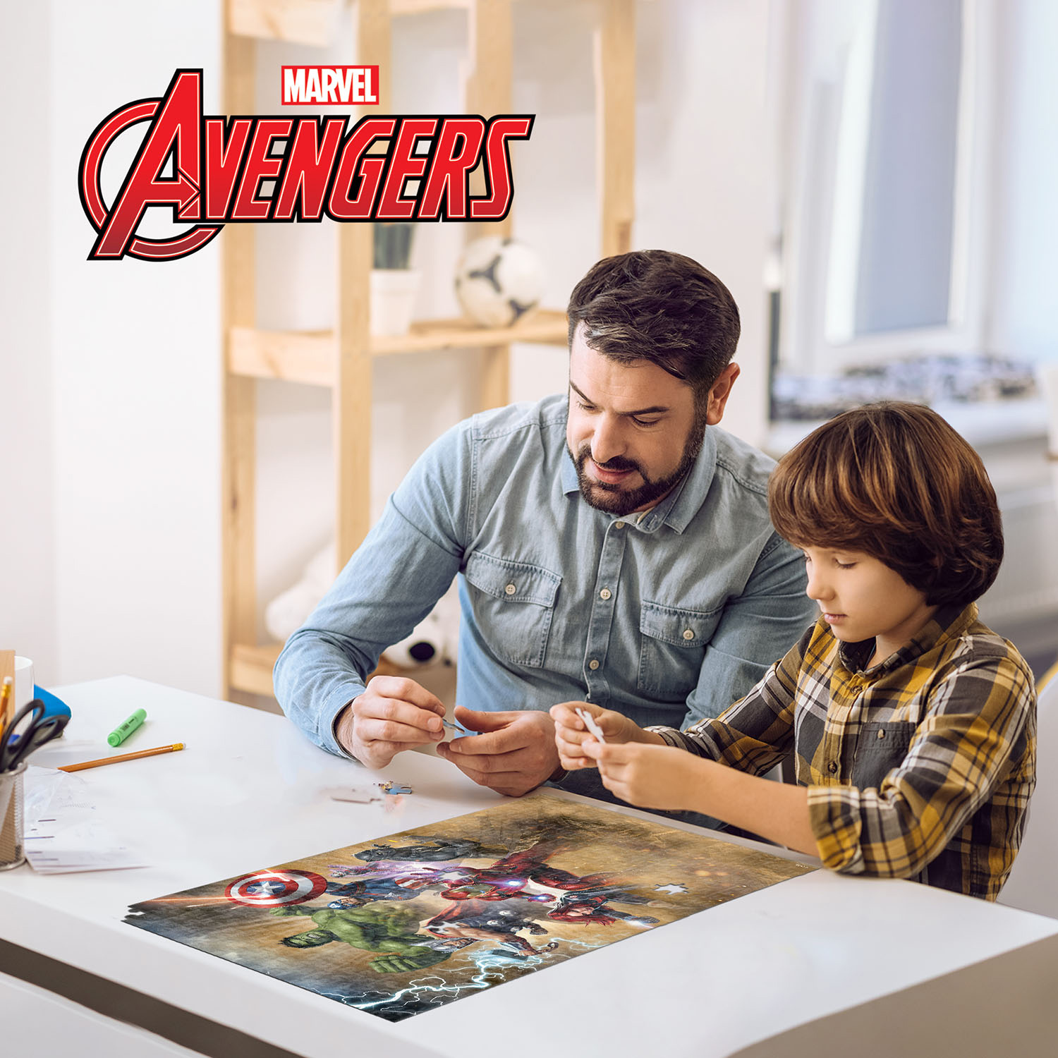 Prime 3D - Avengers 300 Parça Puzzle 35562 - Metal Kutu