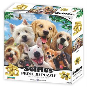Prime 3D - Köpek Selfie 150 Parça Puzzle 20896