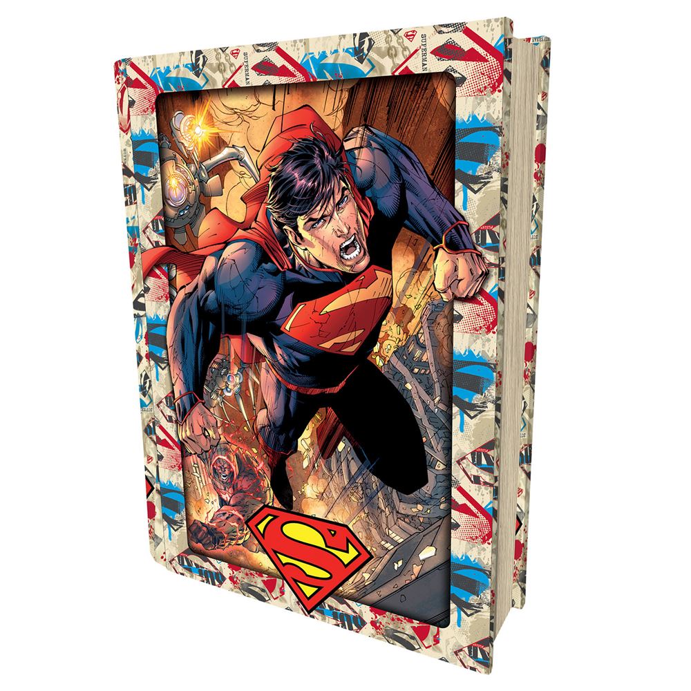 Prime 3D - Superman 300 Parça Puzzle 35622 - Metal Kutu