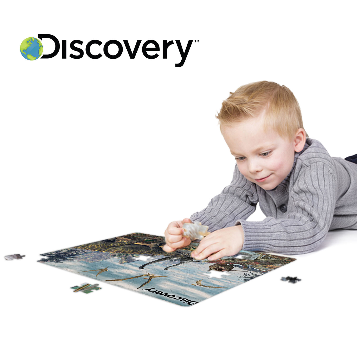Prime 3D - Dinozor Bataklığı 100 Parça Puzzle ve Figür Set 15546