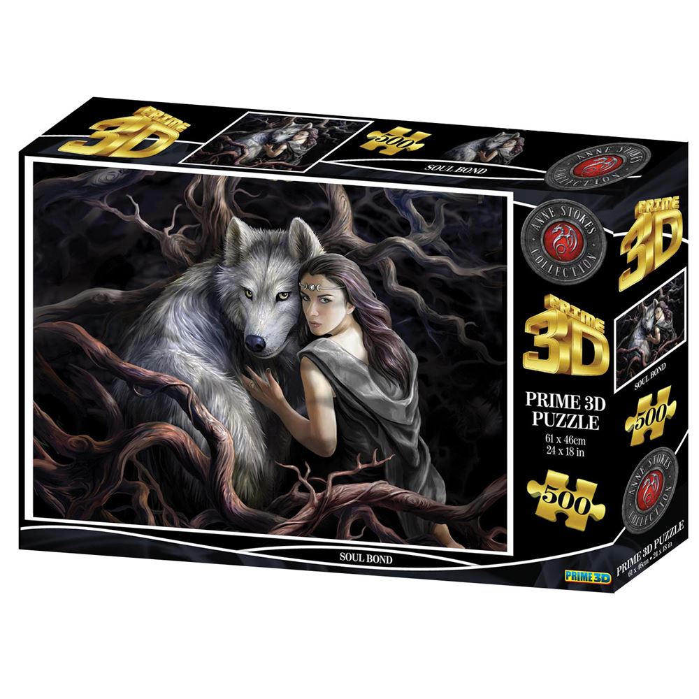 Prime 3D - Soul Bond 500 Parça Yetişkin Puzzle 10094