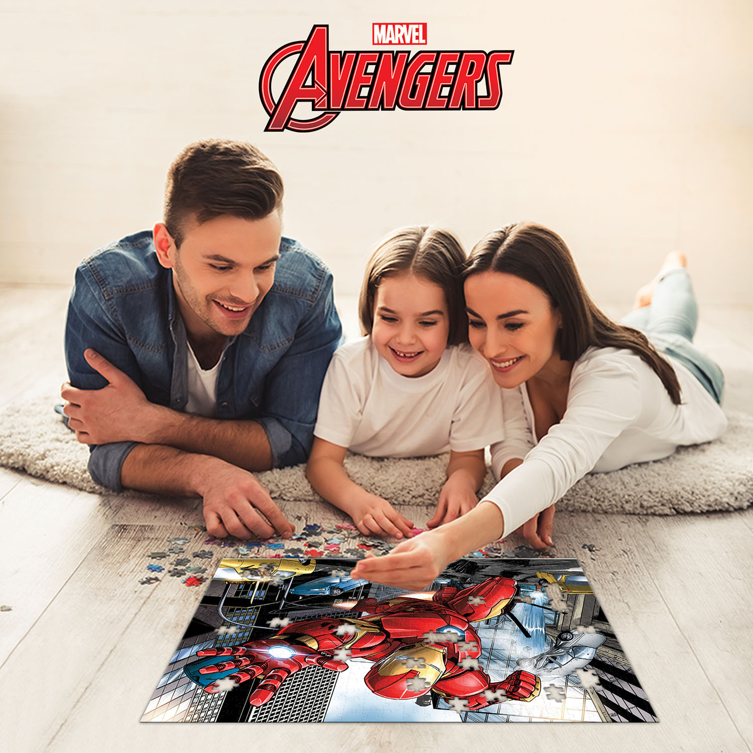 Prime 3D - Avengers Iron Man 500 Parça Yetişkin Puzzle 32625