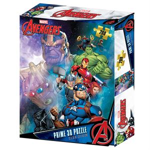 Prime 3D - Avengers 200 Parça Puzzle 33125