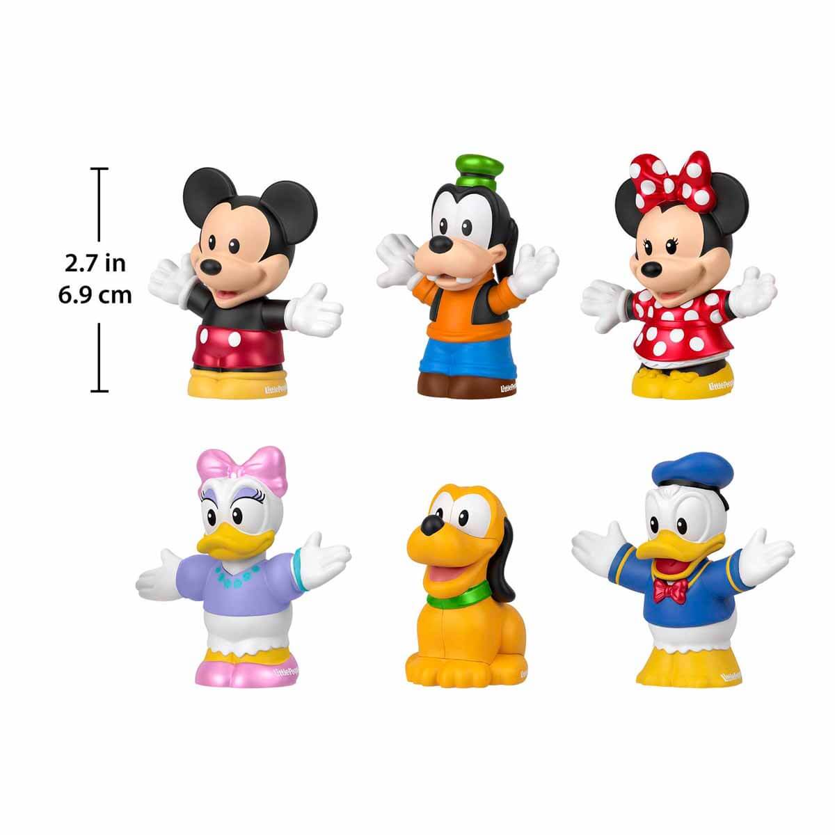 Little People Disney Mickey ve Arkadaşları 6'lı Figür HPJ88