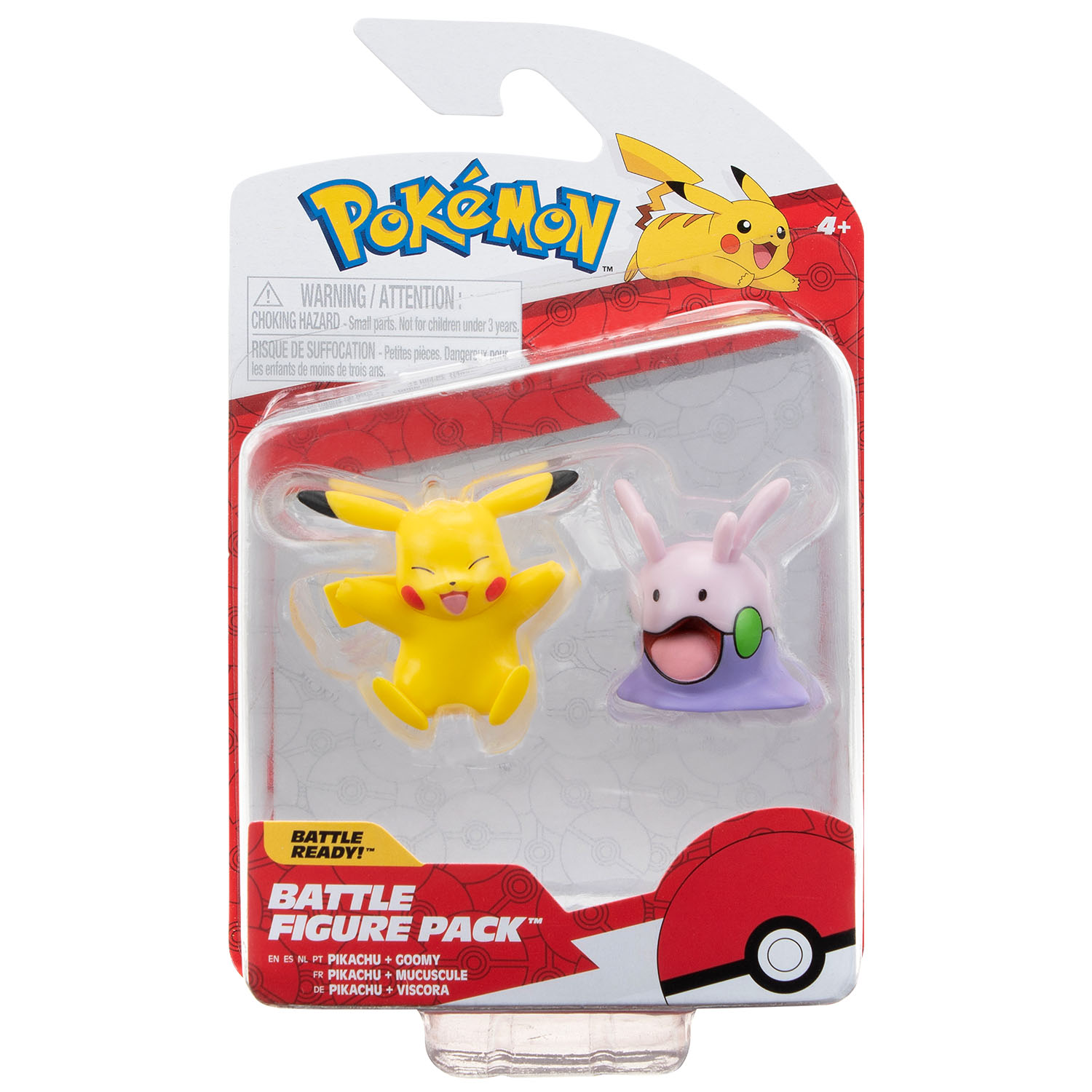 Pokemon Battle Figürler PKW3007 - Pikachu + Goomy