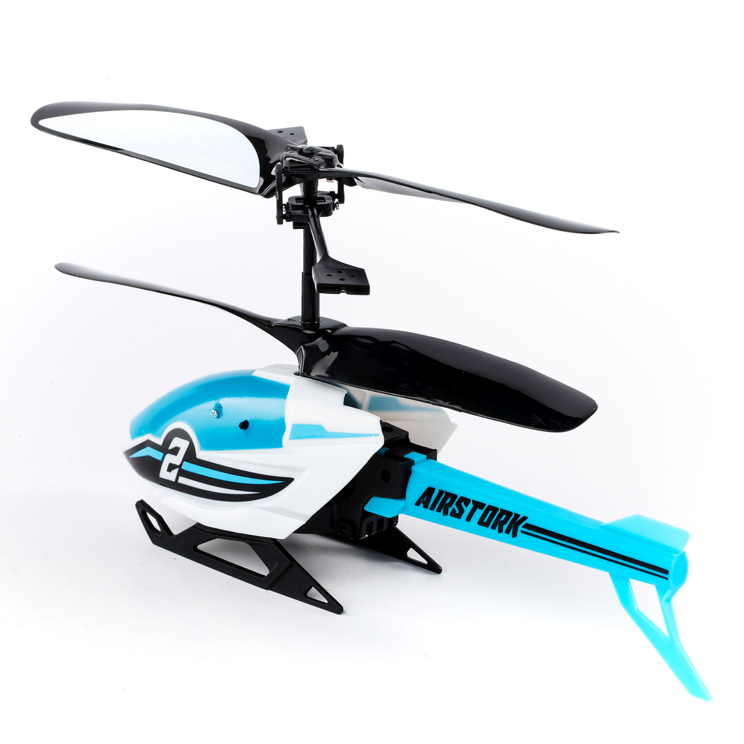 Silverlit Air Stork Kumandalı Helikopter - Turkuaz 84782-02