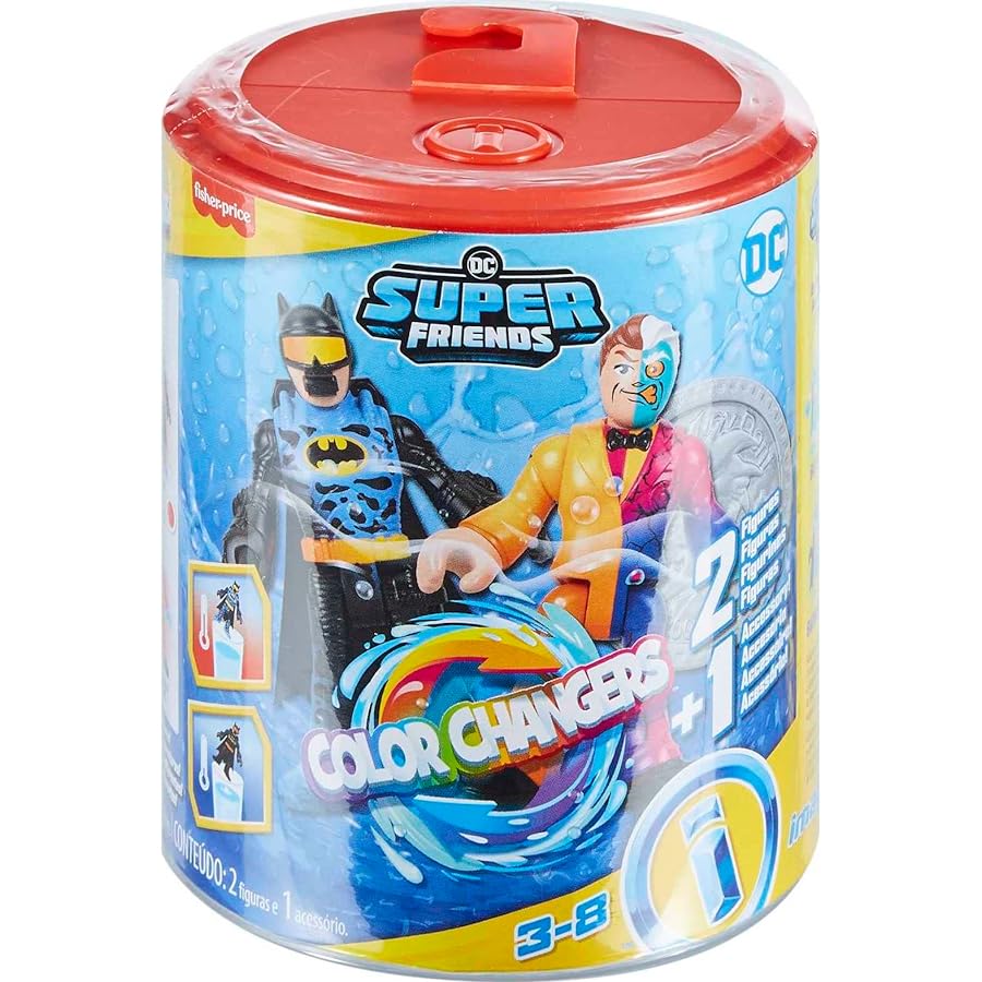 Imaginext DC Super Friends Renk Değiştiren 2'li Figür Seti HMX57