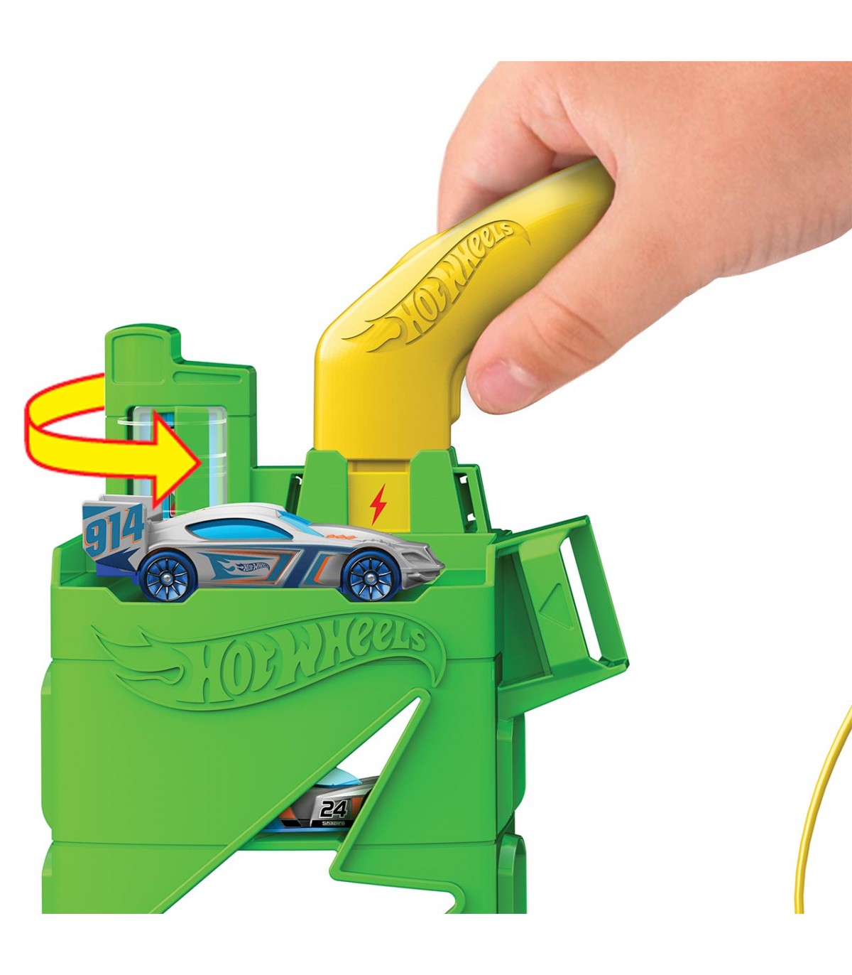 Hot Wheels Elektrikli Araç Şarj İstasyonu Oyun Seti HTN79