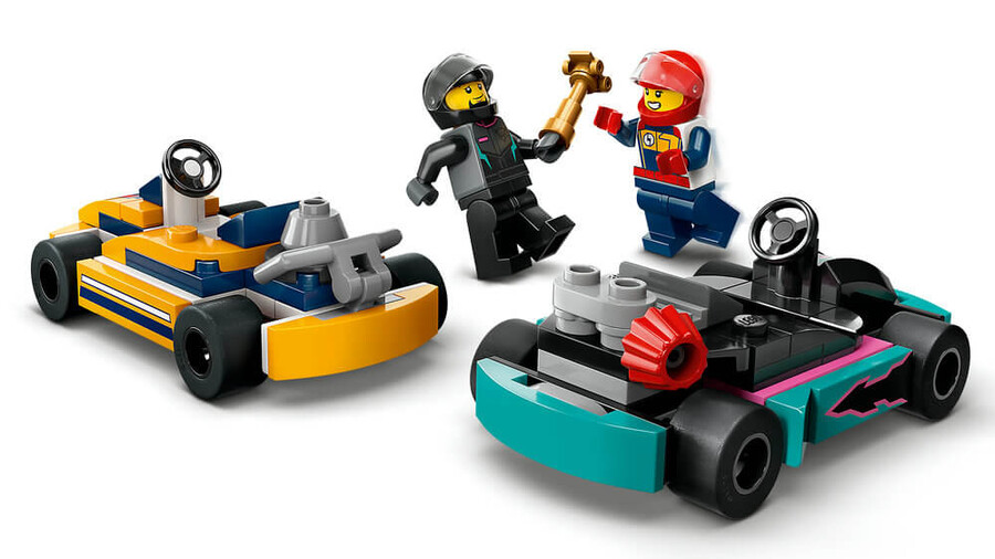LEGO City Go-Kartlar ve Yarış Sürücüleri 60400